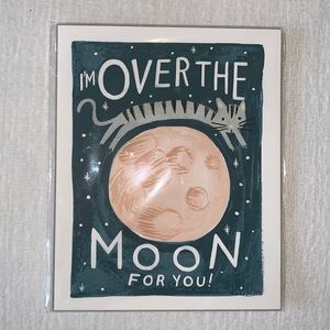 NWT “Over the Moon For You!” Art print